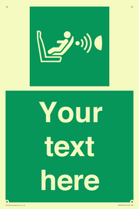 Custom safe condition child seat presence orientation detection system